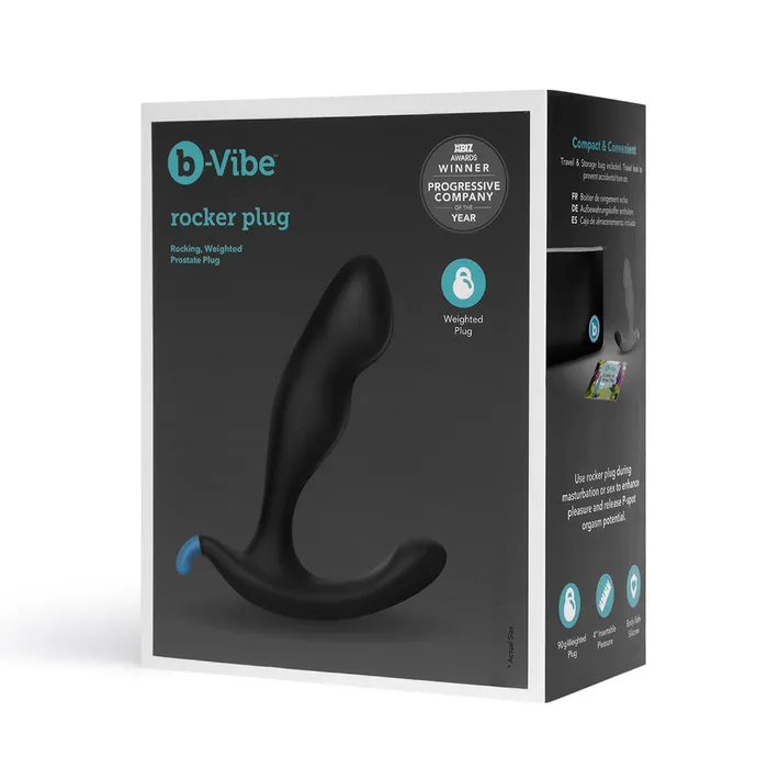 BVibe Rocker Plug Black B Vibe Anal