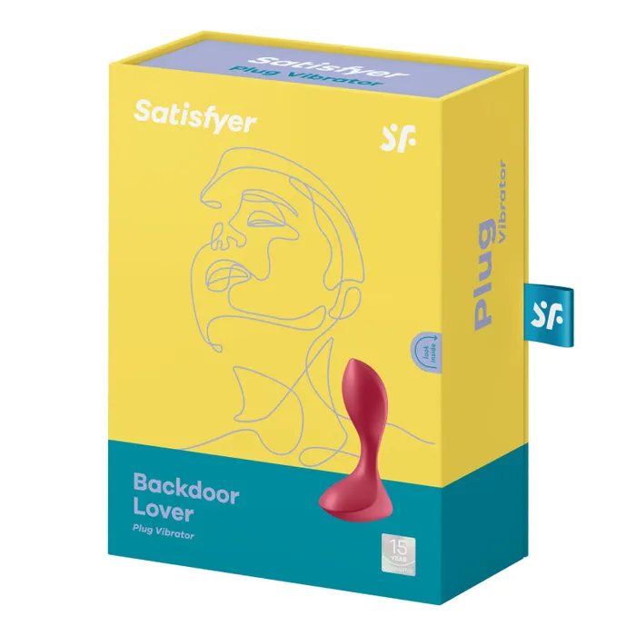 Satisfyer Vibrators Backdoor Lover Red Satisfyer Vibrators Backdoor Lover Red