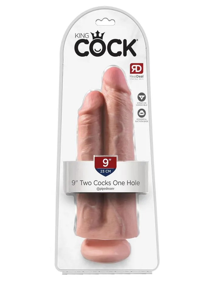 King Cock Two Cocks One Hole Dildo King Cock Dildos