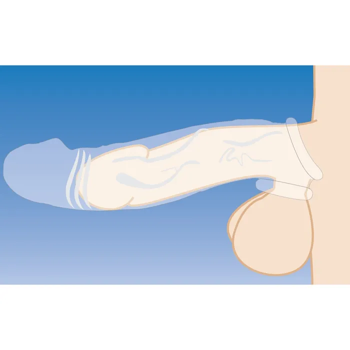 2 Inch Extender Sleeve XR Brands Anal
