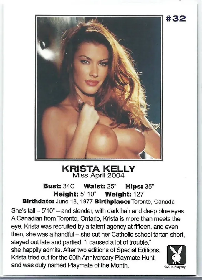 Dans Cards Vibrators Playboys Centerfold Update 4 20032005 Krista Kelly 32 Dans Cards Vibrators Playboys Centerfold Update 4 20032005 Krista Kelly 32