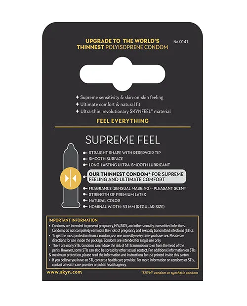 Lifestyles SKYN Supreme Feel Condoms LifeStyles Vibrators